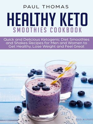 cover image of Healthy Keto Smoothies Cookbook